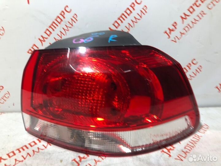 Фонарь задний правый Volkswagen Golf 6 caxa 2012