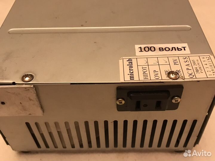 Транс,блок питания на 100в для Японской техники