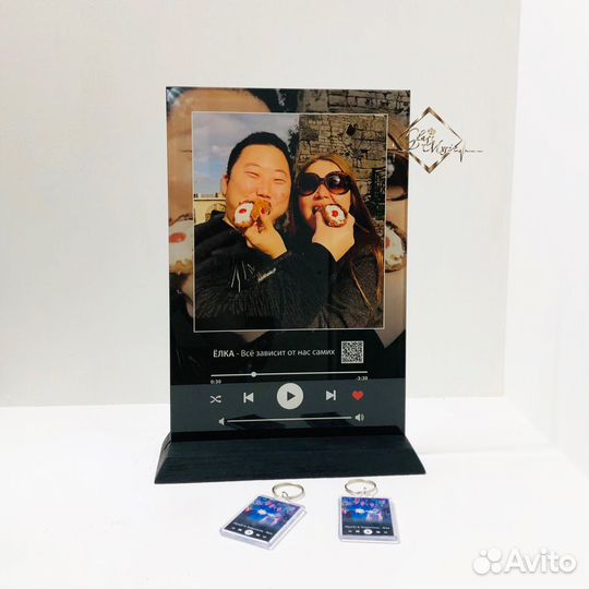 Песня на стекле А4, музыка, заливка центр