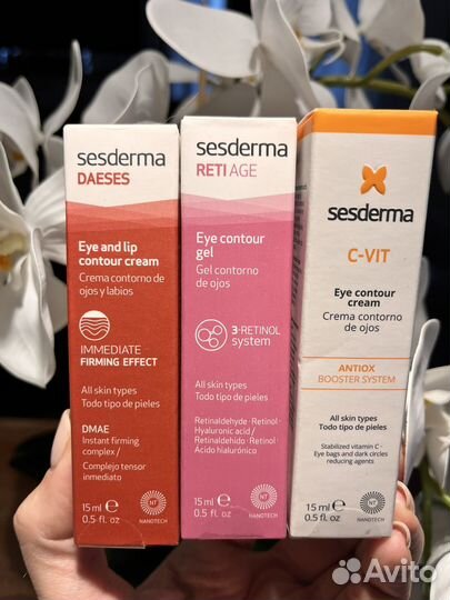 Крем сесдерма, сыворотка Sesderma крем для глаз