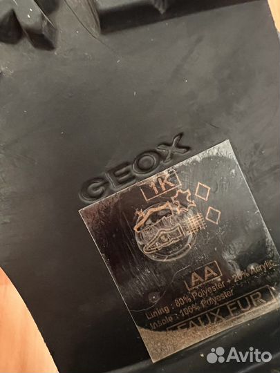 Сапоги Geox демисезон