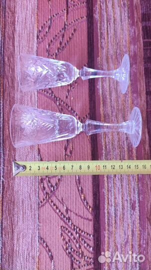 Хрустальные бокалы СССР