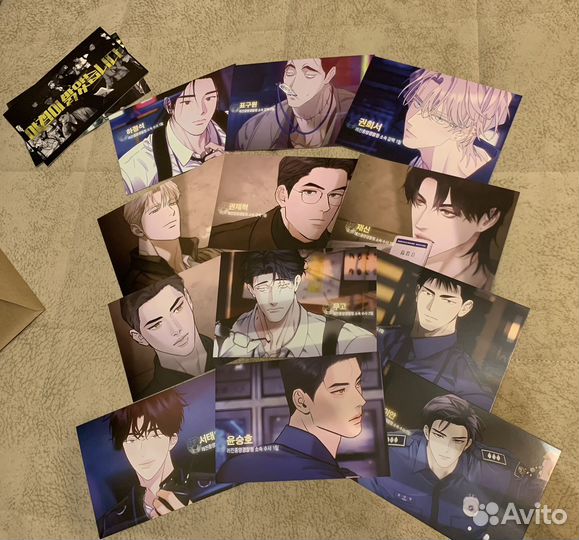 Открытки по манхвам lezhin