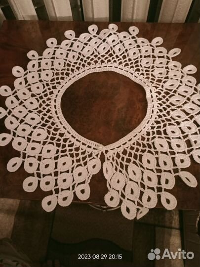 Воротнички кружевные