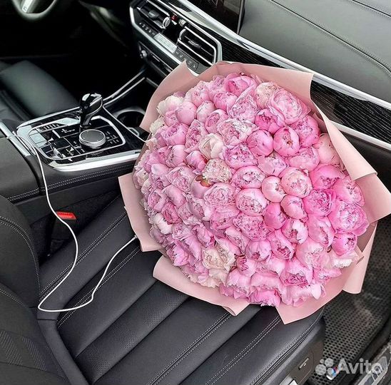 Пионы Букет пионов Доставка цветов