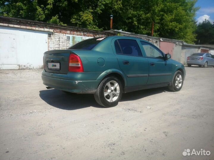 Opel Astra 1.6 AT, 2002, 295 000 км