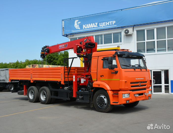 КамАЗ 65115 с КМУ, 2023