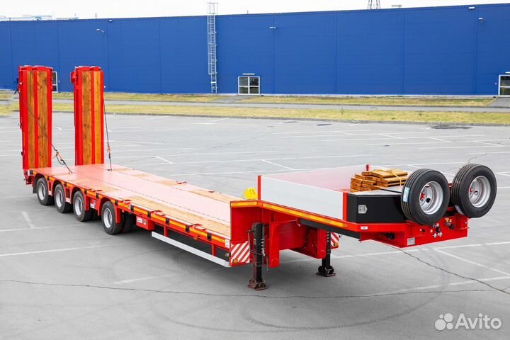 Полуприцеп трал (тяжеловоз) Juterborg 985244, 2023