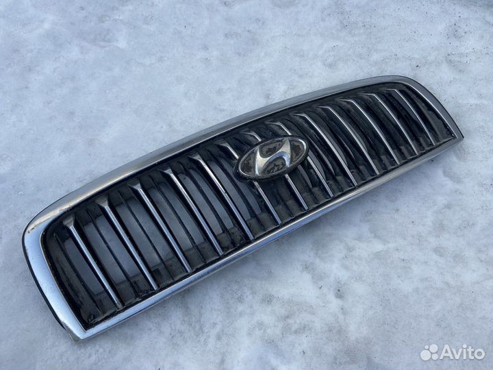Решетка радиатора hyundai sonata