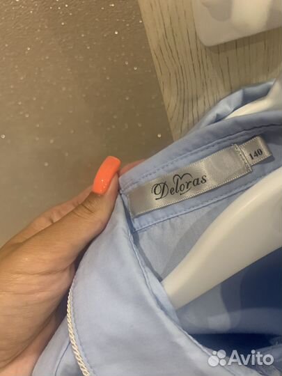 Школьная блузка для девочки 140