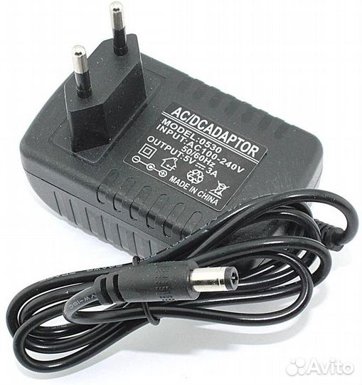 Сетевые блоки питания 5; 7,5; 9; 12 Вольт