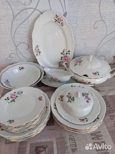 Столовый сервиз на 6 персон Польша.Цена 4000