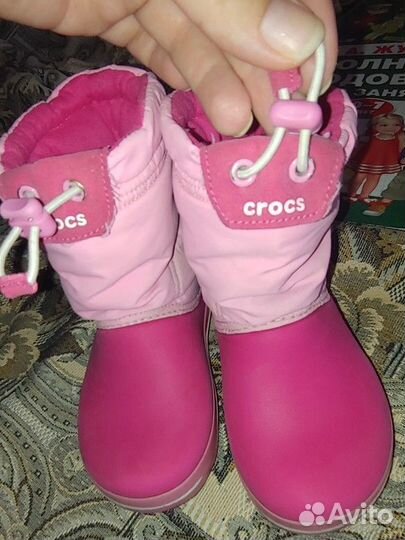 Сапожки crocs с10 16.6см