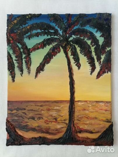 Картина декор интерьер текстурная 40*50