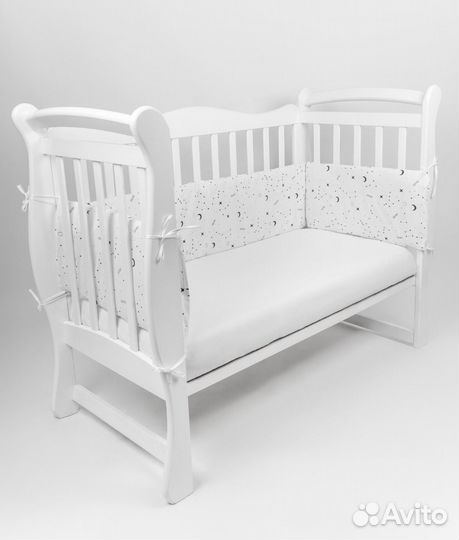 Бортики в детскую кроватку