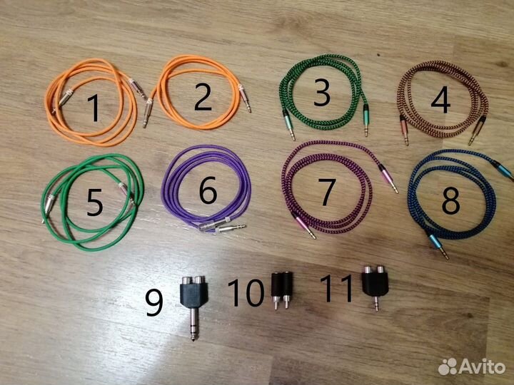 Различные кабели из личных запасов