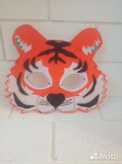 Маска/тигрёнок/волк/мышь /ёж и другие