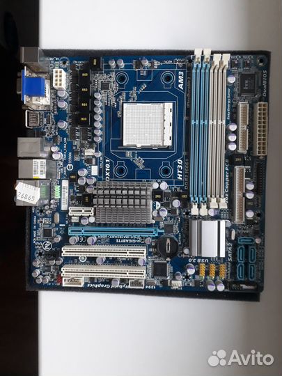 Рабочая материнка + процессор + кулер