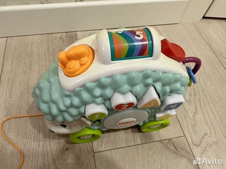 Fisher price ежик - развивающая игрушка