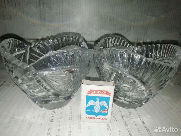 Ваза хрустальная СССР