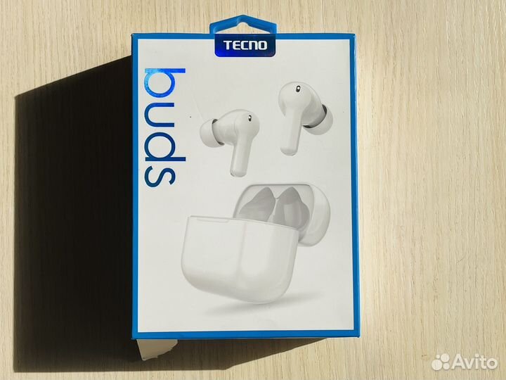 Беспроводные наушники tecno Buds1 White