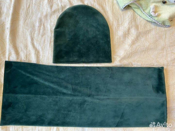 Шапка и снуд женский