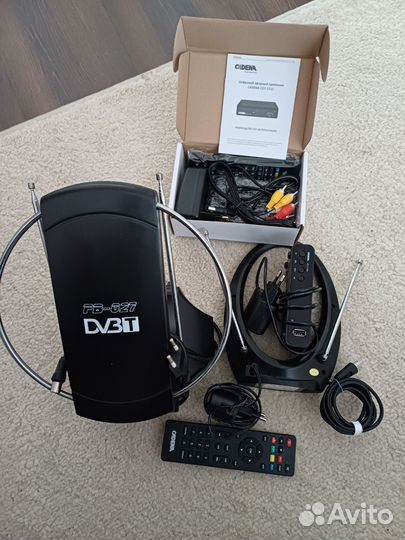 TV приставки, роутер, антенны