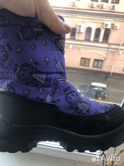 Сапоги зимние детские kuoma 28