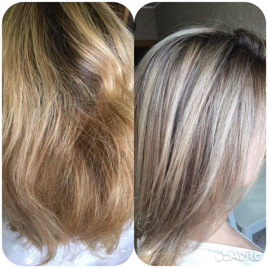 Окрашивание волос(колорист)