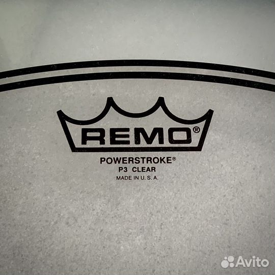 Пластики Evans 22, Remo 24 и демпфер на 20