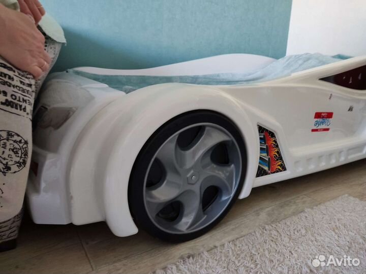 Детская кровать машина 3d