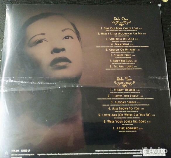 Billie Holiday новый винил пластинки solitude