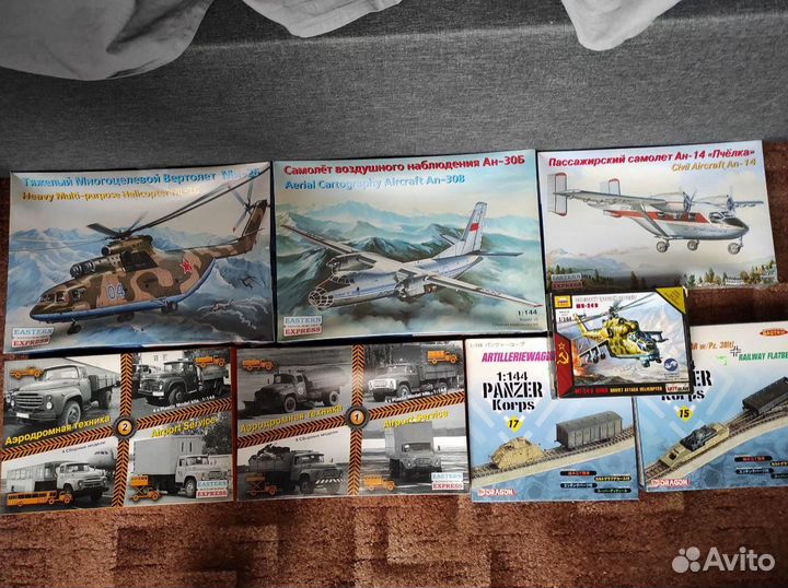 Сборные модели (новый список)