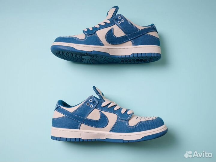 Nike Dunk Low SE Sashiko Industrial Blue