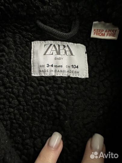Куртка zara 98