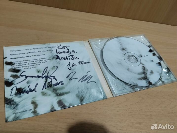 Коллекционный диск группы Arstidir