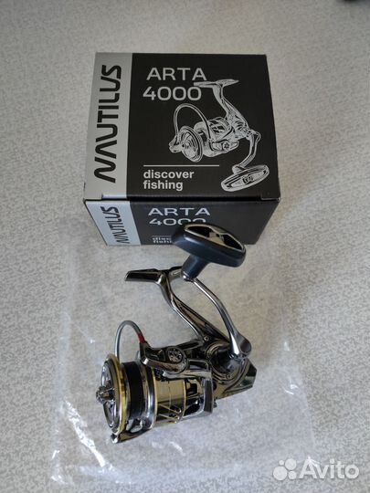 Катушка для спиннинга. Наутилус Арта 4000 новая