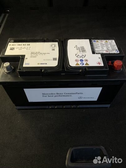 Аккумулятор agm mercedes 92ah