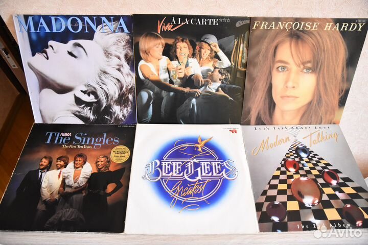 Francoise Hardy, Barry White, abba, Madonna