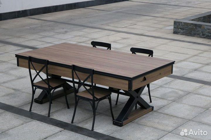 Aэрохоккей Комплект 2 в 1 Superior обеденный 7ft