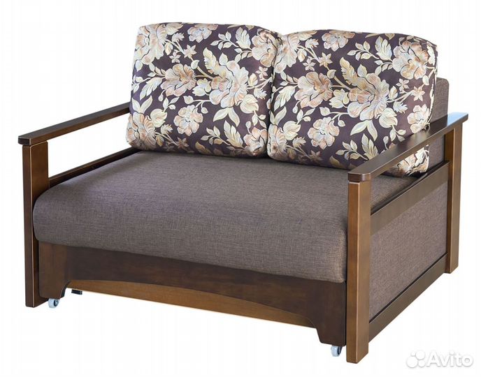 Мини-диван раскладной деревянный Янтарь