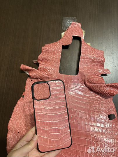 Чехлы для телефонов из кожи крокодила Украшения