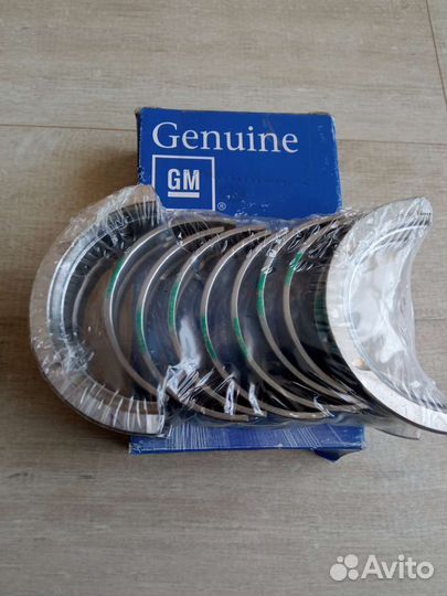 Вкладыши коренные chevrolet cruze aveo