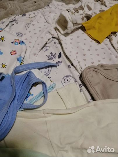 Вещи пакетом 0-3 месяца