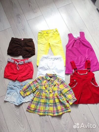 Вещи на девочку 80-86