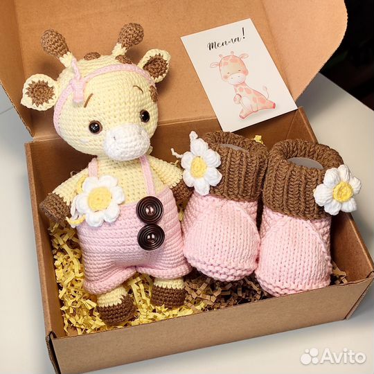 Нобор для новорождённого вязанный крючком