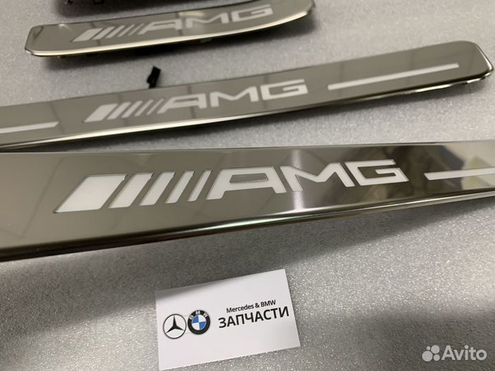 Комплект накладок порога Mercedes G 6.3 AMG W463