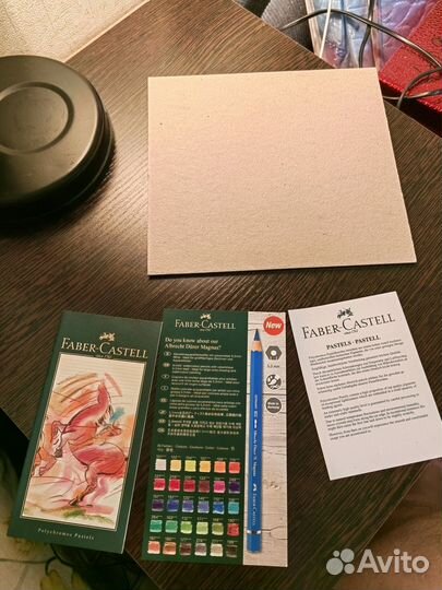 Faber-Castell Набор сухой пастели Polychromos,24цв