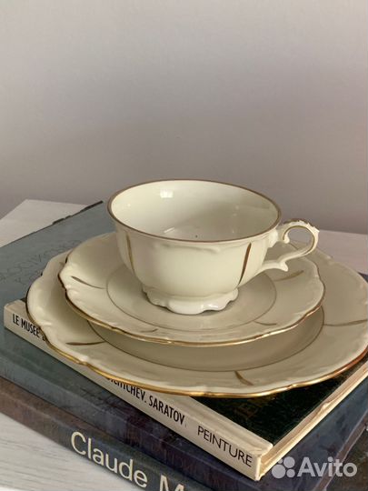 Чайное кофейное трио винтаж Бавария