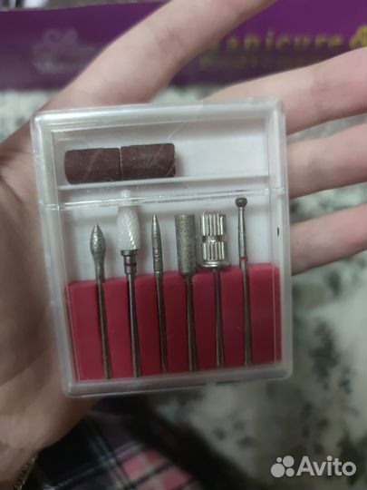 Аппарат для маникюра и педикюра с фрезами